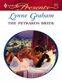 The Petrakos Bride Read online
