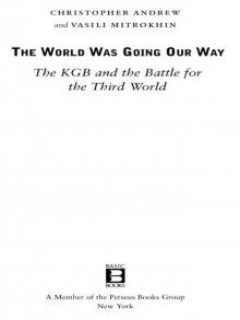 The World Was Going Our Way Read online