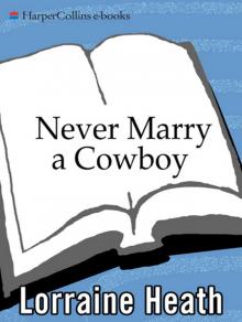 Never Marry a Cowboy Read online
