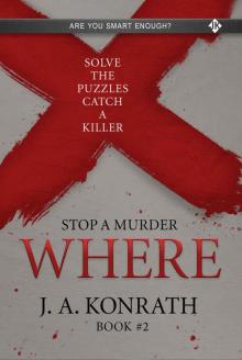 STOP A MURDER - WHERE (Mystery Puzzle Book 2) Read online