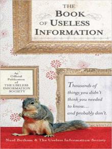 The Book of Useless Information Read online