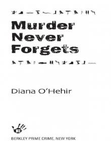 Murder Never Forgets Read online