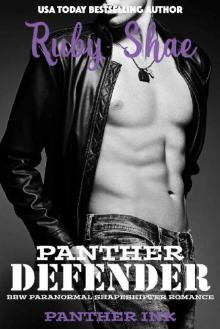 Panther Defender: (BBW Paranormal Shapeshifter Romance) (Panther Ink Book 1) Read online