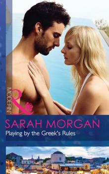 Playing by the Greek's Rules Read online