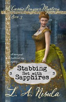 Stabbing Set with Sapphires Read online