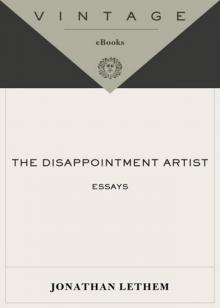 The Disappointment Artist Read online