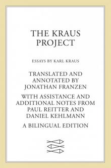 The Kraus Project Read online
