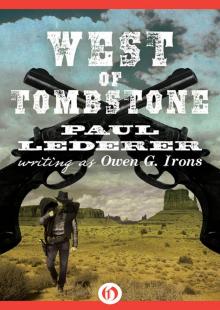 West of Tombstone Read online
