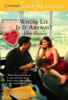 Whose Lie Is It Anyway? Read online