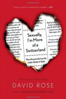 “Sexually, I’m More of a Switzerland” Read online
