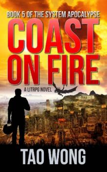 Coast on Fire: An Apocalyptic LitRPG (The System Apocalypse Book 5)