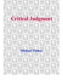 Critical Judgment (1996) Read online