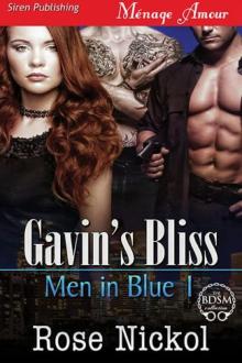 Gavin's Bliss [Men in Blue 1] (Siren Publishing Ménage Amour) Read online