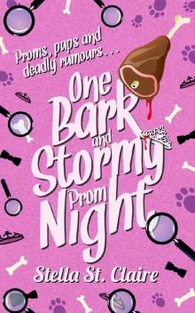 One Bark And Stormy Prom Night (Happy Tails Dog Walking Mysteries Book 3)
