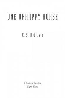One Unhappy Horse Read online