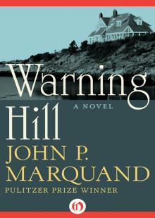 Warning Hill Read online