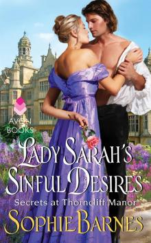 Lady Sarah's Sinful Desires Read online