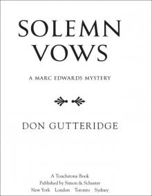 Solemn Vows (Marc Edwards) Read online
