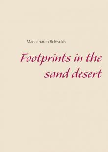 Footprints in the Sand Desert Read online