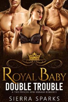 Royal Baby Double Trouble_A Two Princes MFM Menage Romance Read online