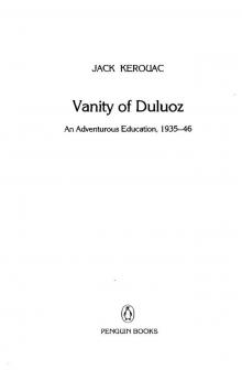 Vanity of Duluoz Read online