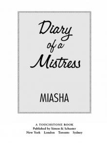 Diary of a Mistress Read online