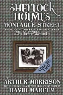 Sherlock Holmes In Montague Street Volume 2 Read online