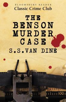 The Benson Murder Case Read online