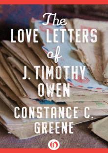 The Love Letters of J. Timothy Owen Read online