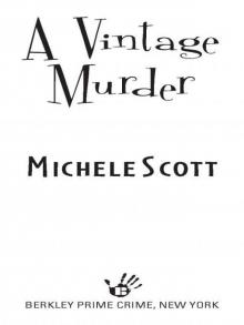 A Vintage Murder Read online