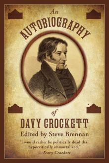 An Autobiography of Davy Crockett Read online