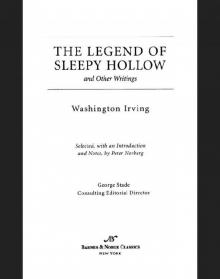 Legend of Sleepy Hollow and Other Writings (Barnes & Noble Classics Series)