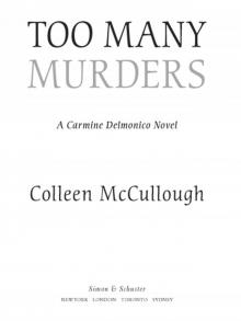 Too Many Murders Read online