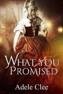 What You Promised (Anything for Love, Book 4) Read online