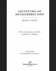 Adventures of Huckleberry Finn (Barnes & Noble Classics Series) Read online