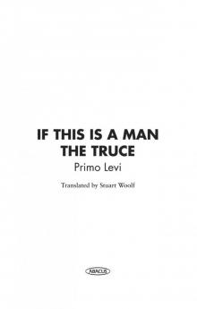 If This Is A Man/The Truce (Abacus 40th Anniversary) Read online