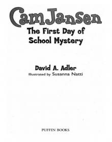 The First Day of School Mystery Read online