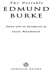 The Portable Edmund Burke (Portable Library) Read online