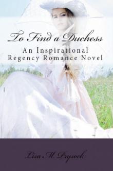 To Find a Duchess Read online