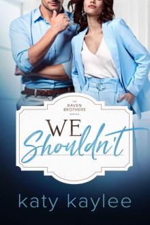 We Shouldn’t: The Raven Brothers - Book 2 Read online
