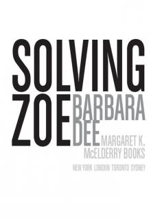 Solving Zoe Read online