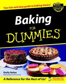 Baking for Dummies Read online