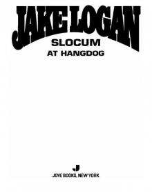 Slocum at Hangdog Read online