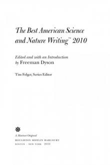 The Best American Science and Nature Writing 2010 Read online