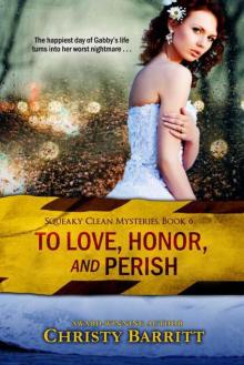 To Love, Honor, and Perish Read online