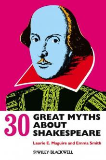 30 Great Myths about Shakespeare