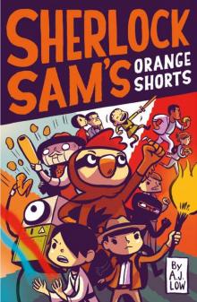 Sherlock Sam's Orange Shorts