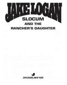 Slocum and the Rancher's Daughter Read online