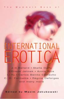 The Mammoth Book of International Erotica Read online