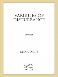 Varieties of Disturbance Read online